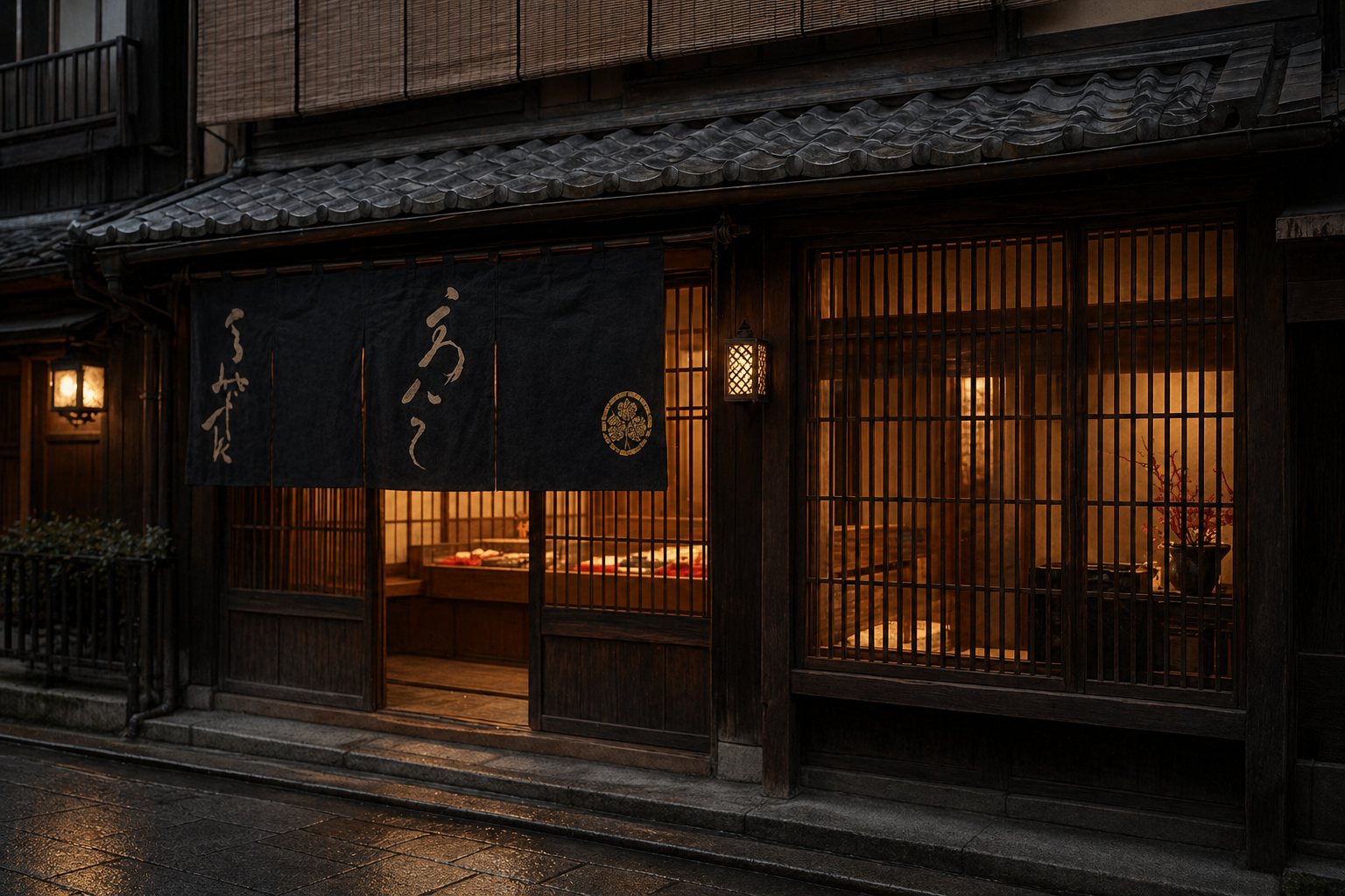 堀川一条の店蔵の佇まい